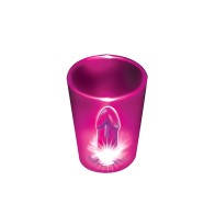 Light Up Magenta Shot Glasses