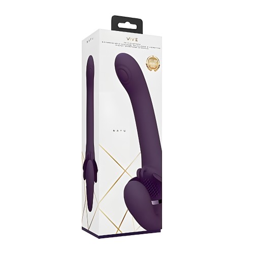 Vive Satu Strapless Strap-on - Purple