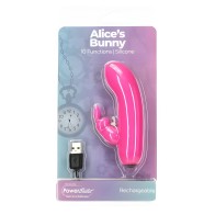 Alice's Bunny Bullet Vibrator - Pink
