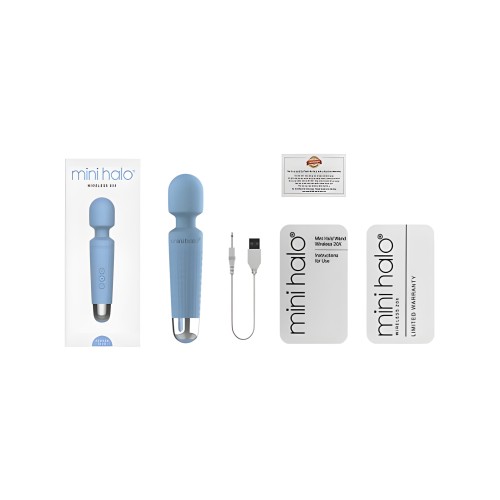 Mini Halo Wireless Wand - Powder Blue