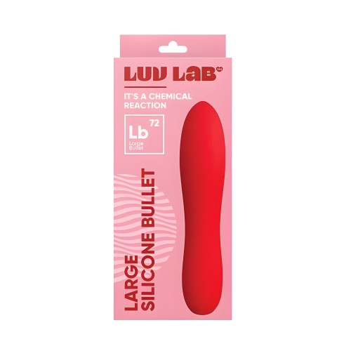 Luv Lab Lb72 Large Bullet Silicone Red