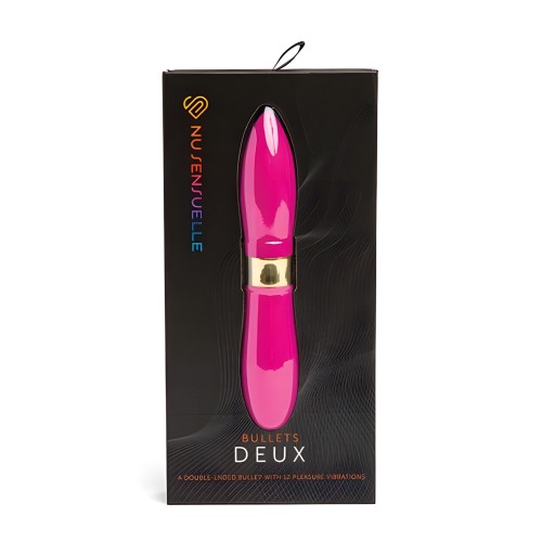 Sensuelle Double-ended Deux Bullet - Magenta