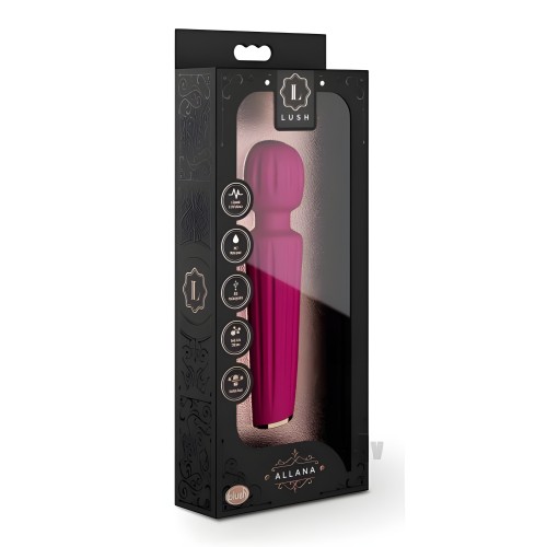 Lush - Vibrador Allana Wand - Terciopelo