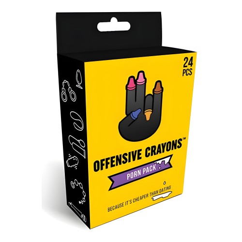 Crayones Ofensivos - Pack de Pornografía