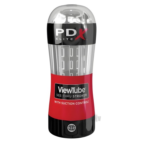 PDX Elite Viewtube Stroker Clear