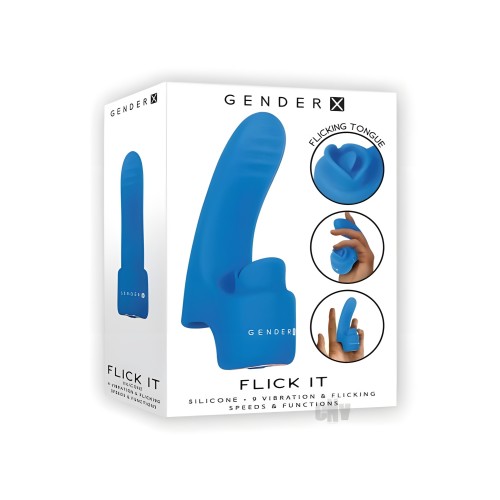 Vibrador de Dedo Gender X Flick It - Placer Dirigido