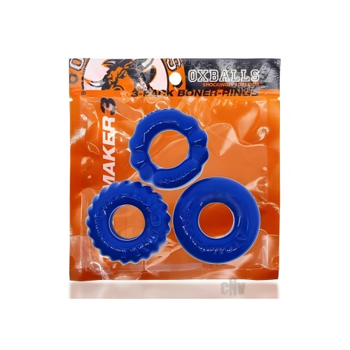 Oxballs Bonemaker 3-pack Boner Cockring Kit
