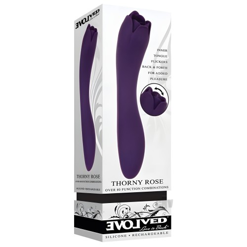 Evolved Thorny Rose Vibrator - Purple
