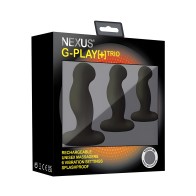 Paquete de Vibradores Nexus G-play Trio+