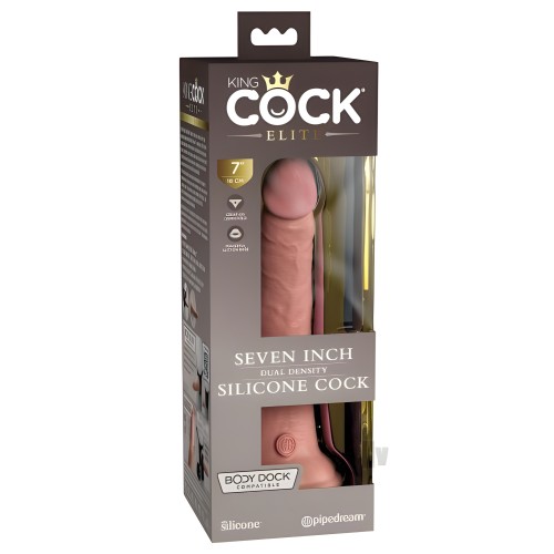 King Cock Elite Dual-density Dildo - Realistic