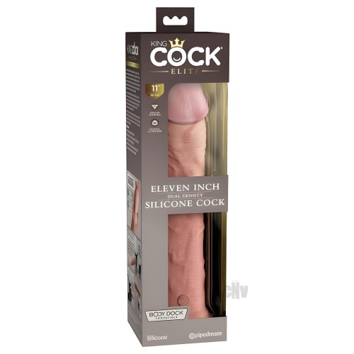 King Cock Elite Silicone Dildo 11 In.