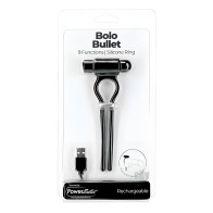 Anillo Ajustable para el Pene Powerbullet Bolo Negro