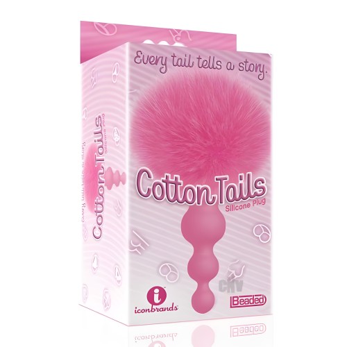 Cottontails Bunny Tail Butt Plug Pink
