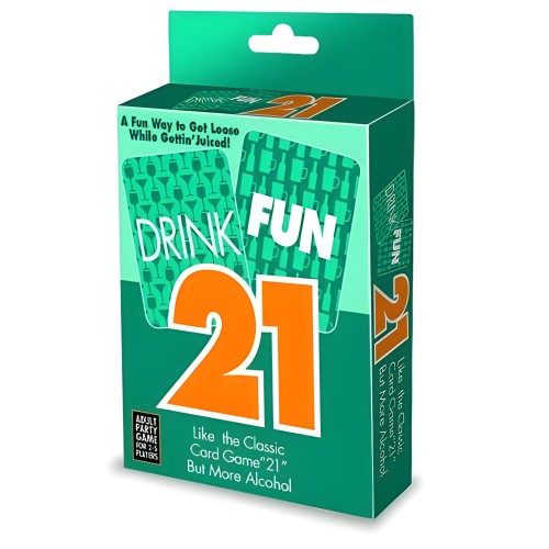 Drink Fun 21 Card Game - Fun for Parties