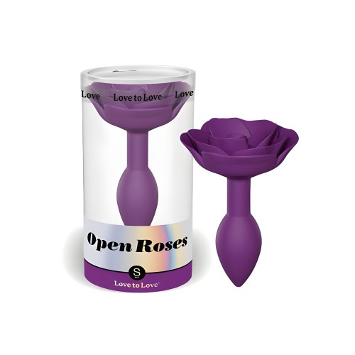 Love To Love Open Roses Plug Anal | Pequeño Purple Rain