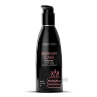 Wicked Aqua Birthday Cake Lube