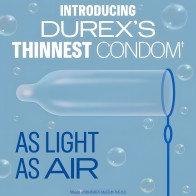 Condones Durex Air (Paquete de 3)