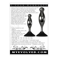 Evolved Joy Sticks Plug Set - Black