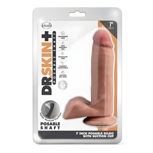Dildo Posable Dr. Skin Plus - Realista y posable