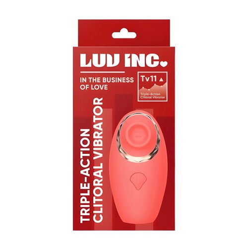 Luv Inc Tv11 Clitoral Vibrator - Coral