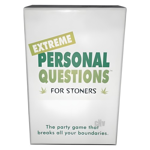 Extreme Personal Questions For Stoners