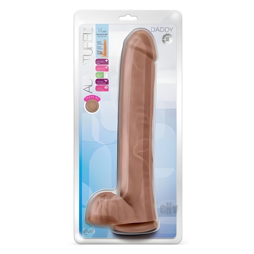 Dildo Au Naturel Daddy de 14 Pulgadas Mocha