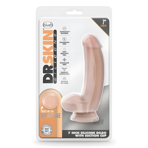 Dr. Skin Dr. Samuel Dildo 7" Vanilla