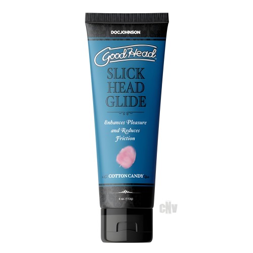 Goodhead Slick Head Glide Algodón de Azúcar 4 Oz.