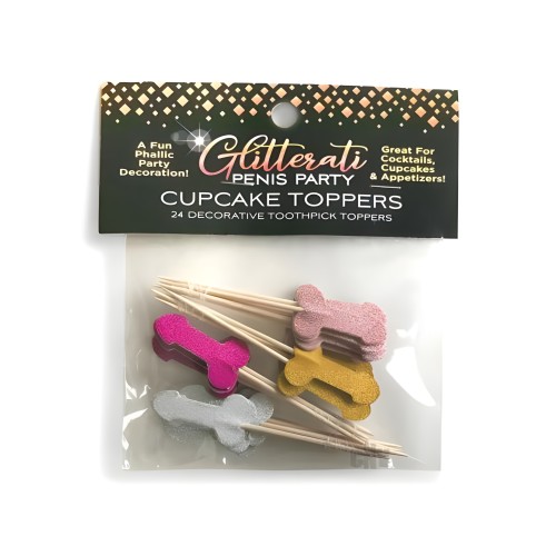 Gitterati Penis Party Picks - Fun Party Decor