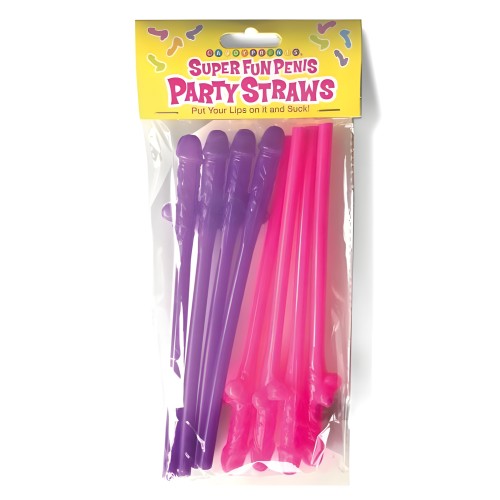 Popotes de Fiesta Super Divertidos con Forma de Pene