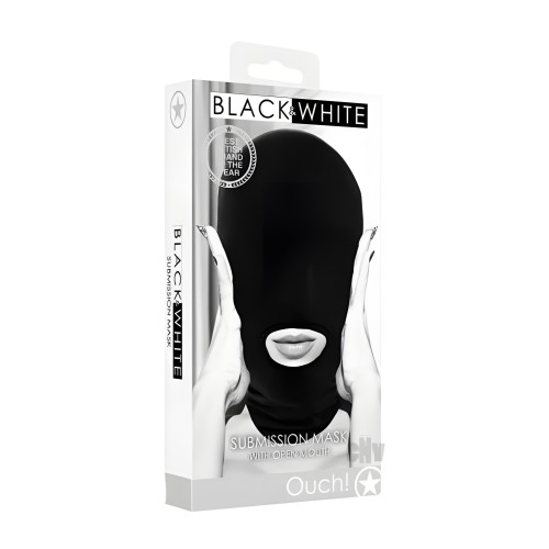 Ouch! Black & White Submission Mask