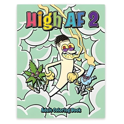 Libro para Colorear High AF 2