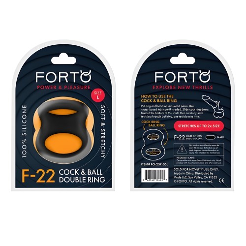 Forto F-22 Double Ring Silicone