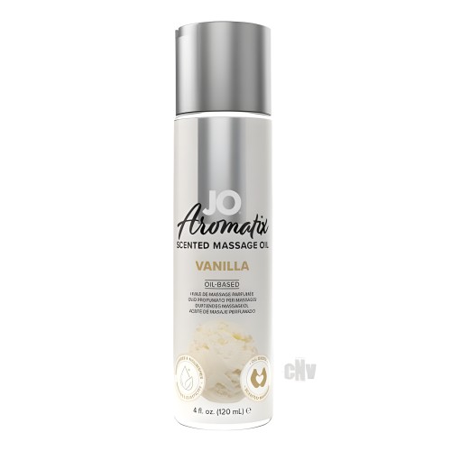 Jo Aromatix Vanilla Massage Oil - 4 Oz.