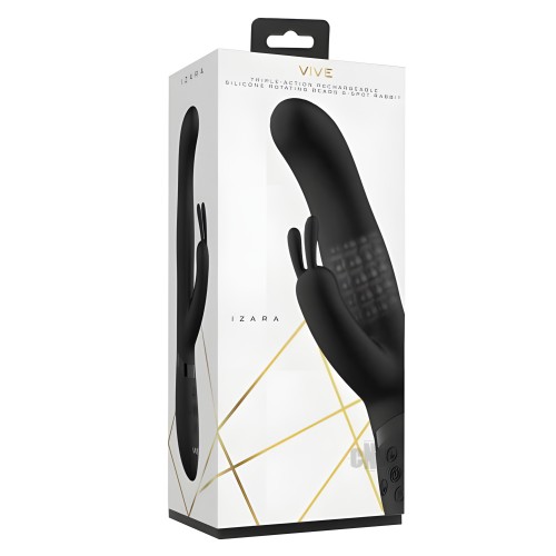 Vive Izara Rotating Beads Rabbit Black
