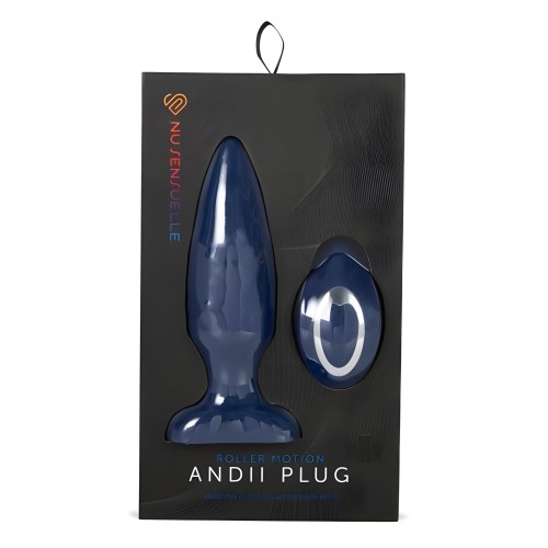 Sensuelle Andii Plug W/roller Navy Blue