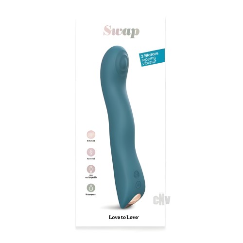 Swap Teal Me Luxury Vibrator