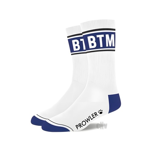 Prowler Btm Socks Wht/blu
