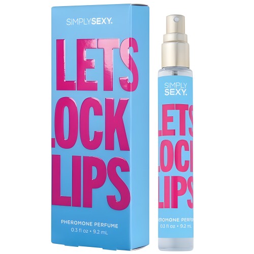 Simply Sexy Phero Lets Lock Lips 3oz para Atractivo Mejorado