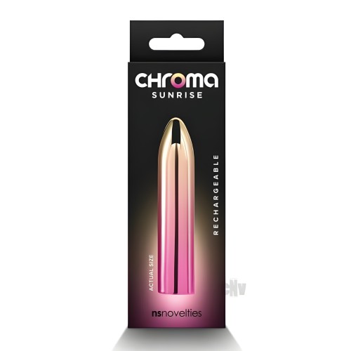 Chroma Sunrise Mediano - Vibrador Elegante