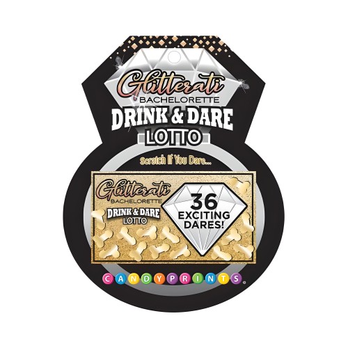 Gliterati Bachelorette Drink/dare Lotto