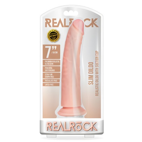 Realrock Slim 7 Vainilla - Dildo Realista