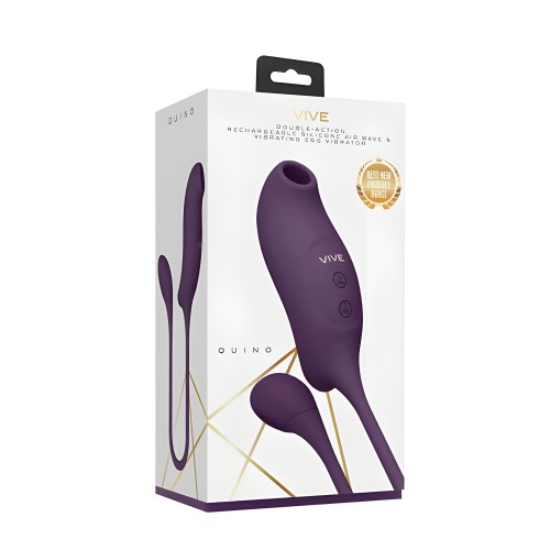 Vive Quino Air Wave Vibe Egg - Purple