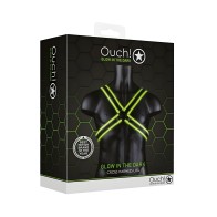 Arnés Cruz Glow in the Dark de Ouch