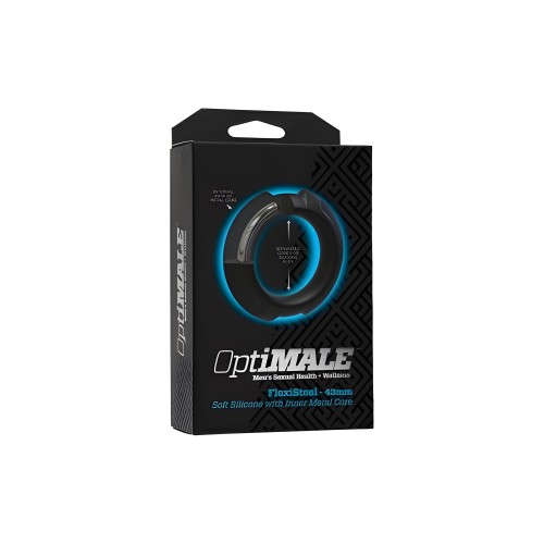 Optimale Flexisteel Cockring 43mm Black