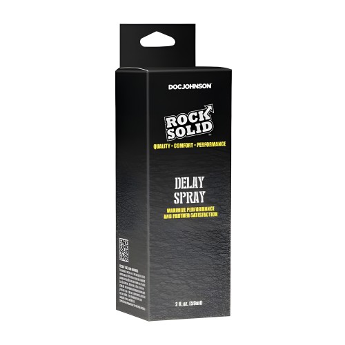Rock Solid Delay Spray - 2oz