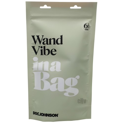 In A Bag Wand Vibrator Black