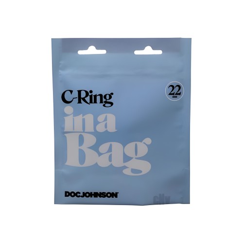 C-ring Negro In A Bag - Tamaño y Placer