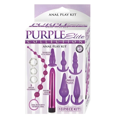Purple Elite Coll Anal Play Kit