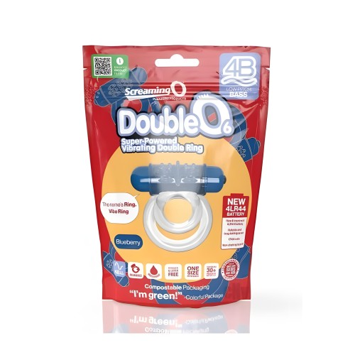 Screaming O 4b Doubleo 6 Blueberry - Enhanced Pleasure
